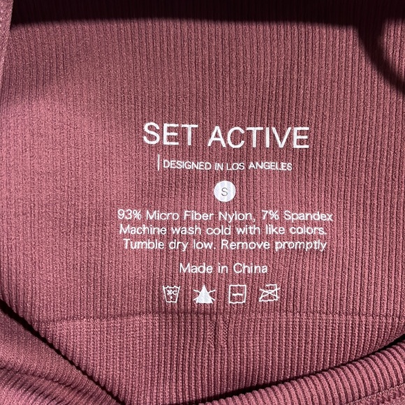 SET Active Sculptflex Canyon Body Crop - Picture 3 of 3